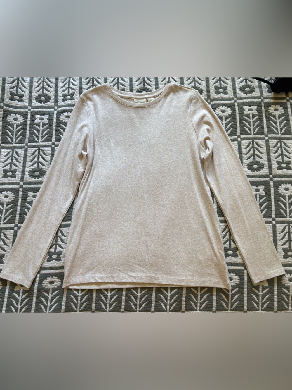 Telluride Clothing Company Light Beige Long Sleeve Shirt